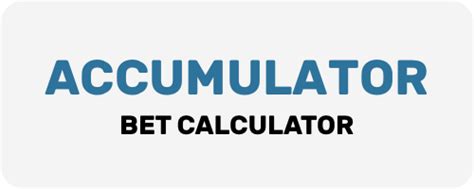 horse racing accumulator calculator.
